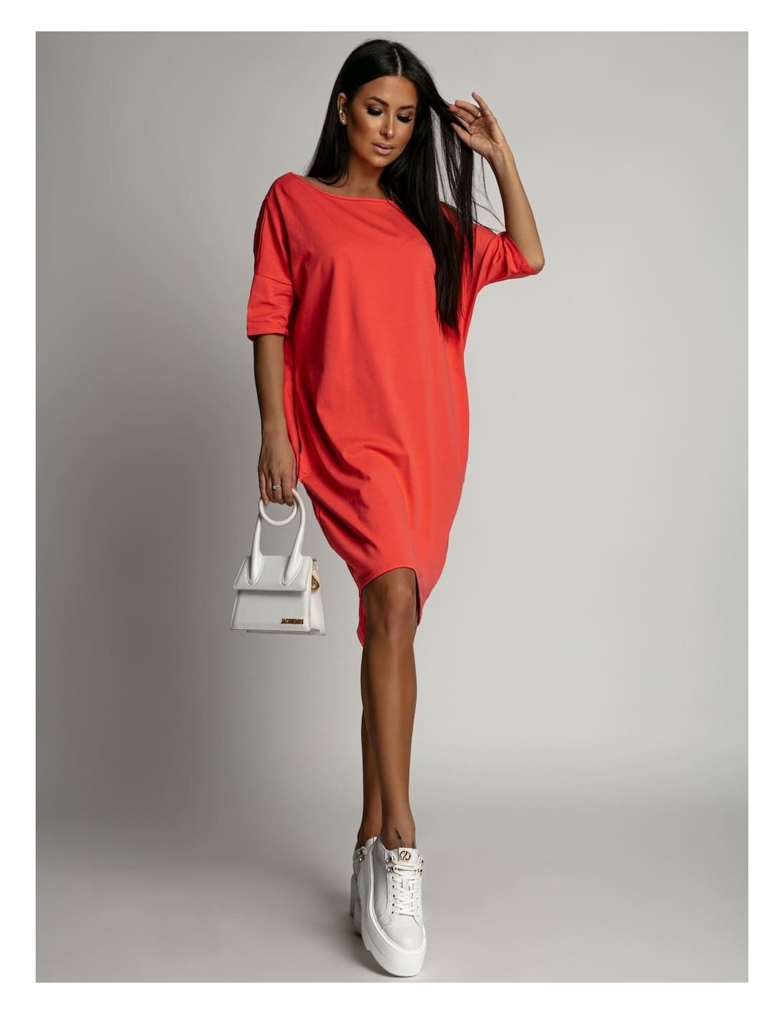 Coral Bauble Dress 3380 - Internetinė parduotuvė - Boutique